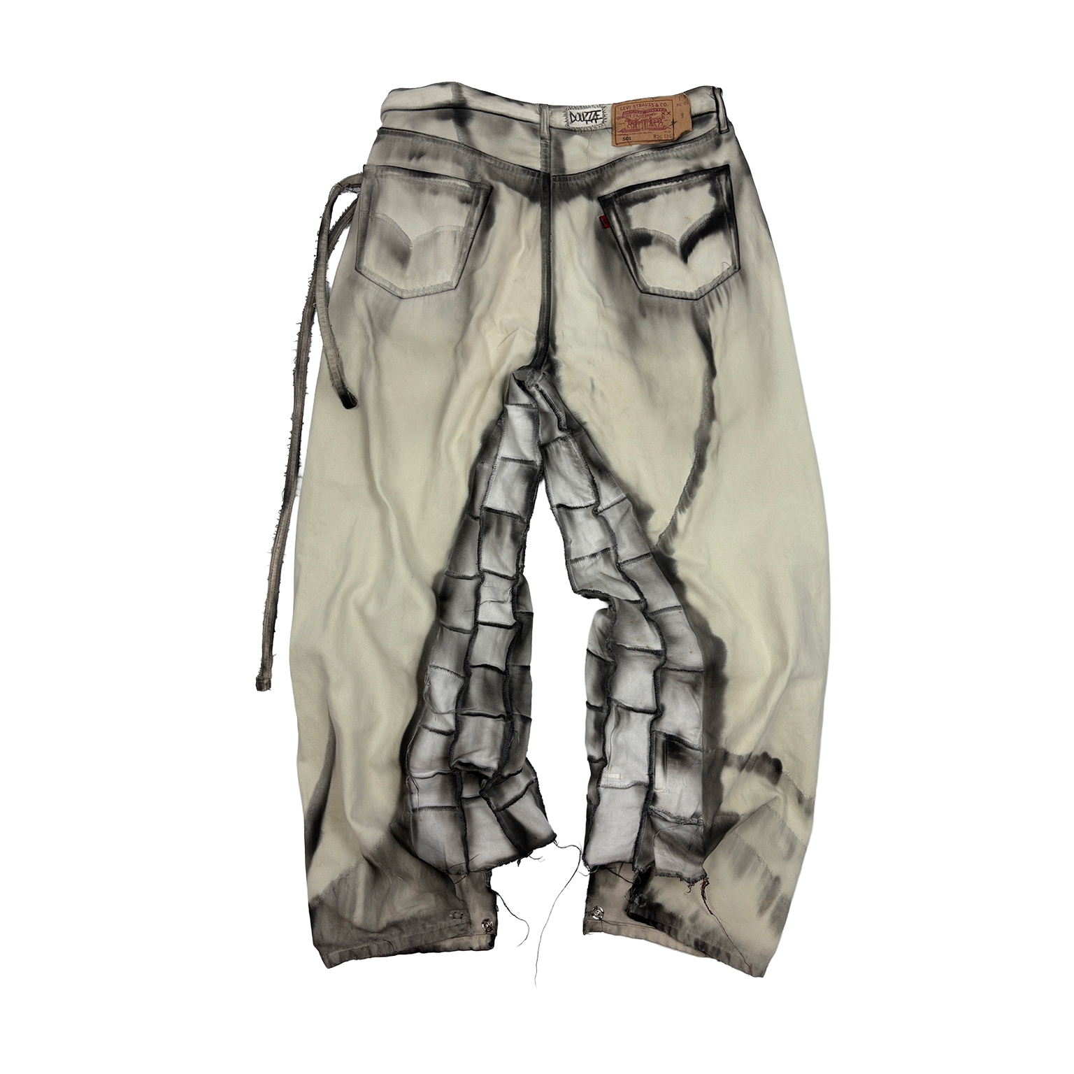 SPLITED MOLDY DENIM