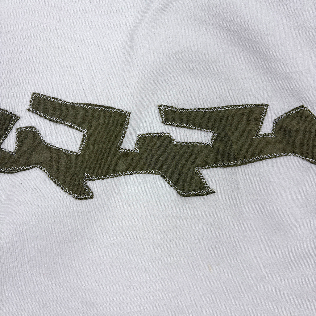SEWN KAKI LOGO TEE