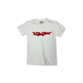 SEWN RED LOGO TEE