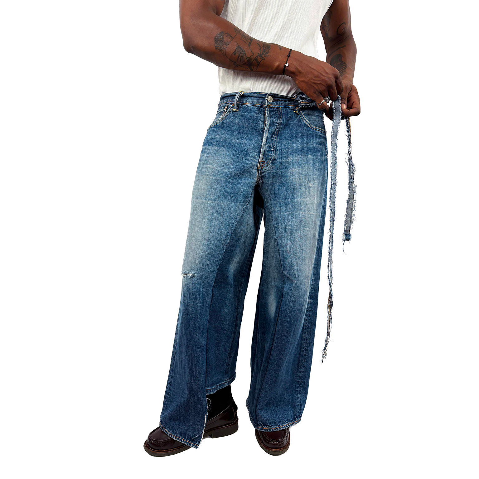 SPLITED DENIM