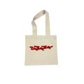 RED LOGO TOTE BAG